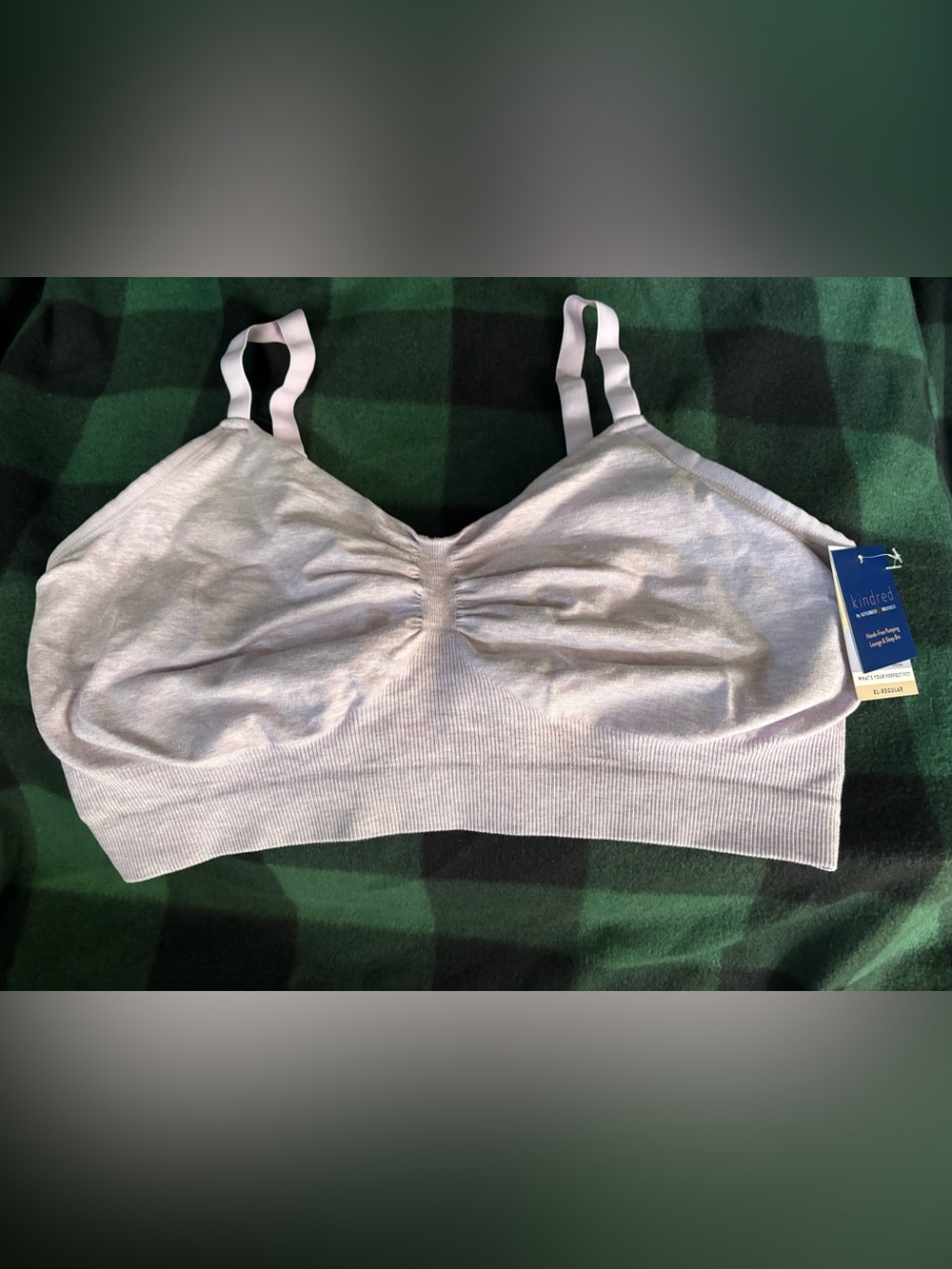 Light Lavender Seamless Nursing Bralette